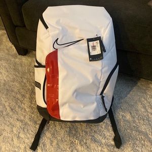 White Nike backpack